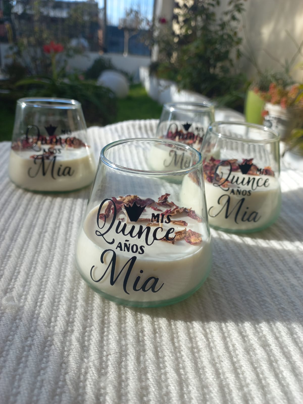 Velas para Souvenirs de Boda